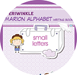Periwinkle Marion Alphabet Writing Book - small letters